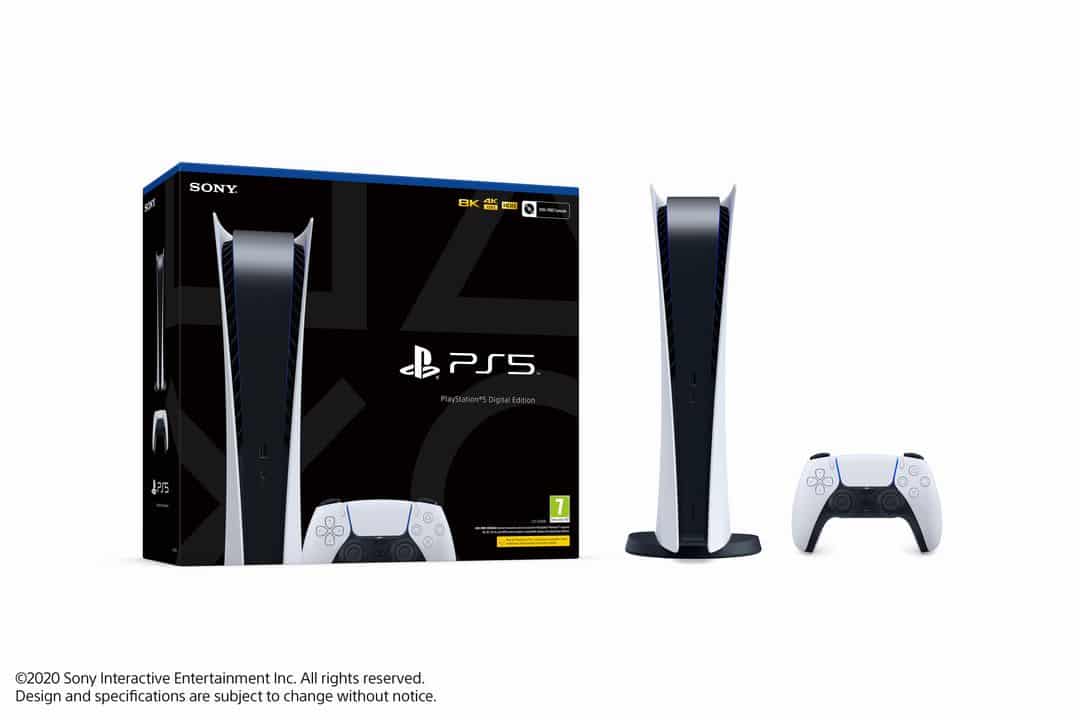 Boite Packaging PS5 Digital Edition