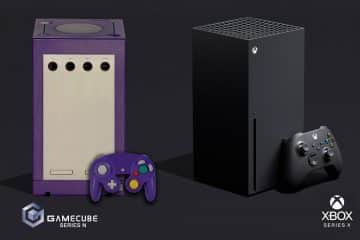 Xbox Series X taille trois GameCube