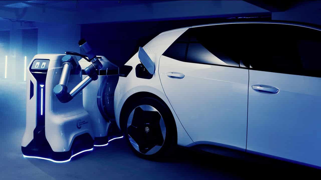 Robot de recharge Volkswagen