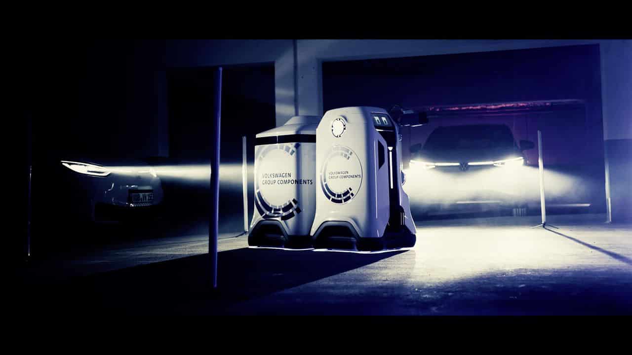 Robot de recharge Volkswagen