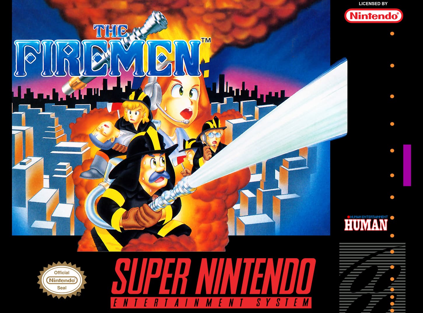 Test The Firemen Super Nintendo