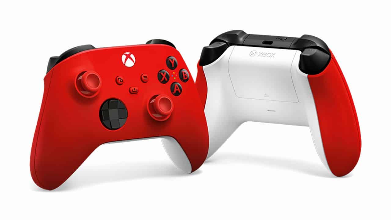 Manette Xbox Rouge Super Mario