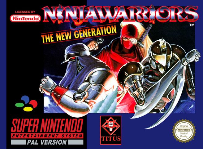 Test Ninja Warriors Super Nintendo