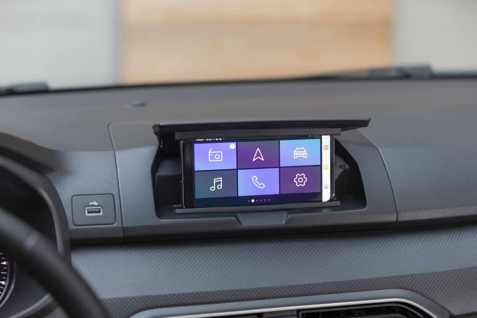 Dacia Sandero via Media Control, l'écran multimédia de la voiture