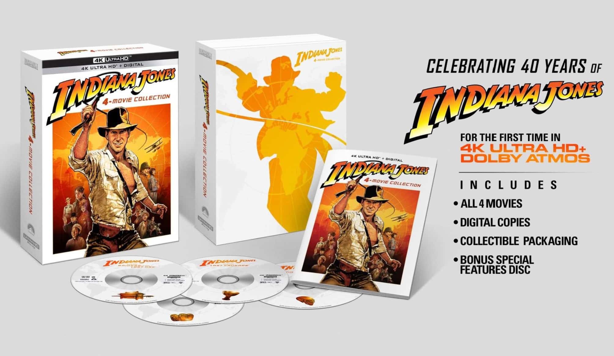 Indiana Jones 4K Blu Ray Atmos