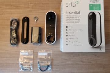 Test Arlo sonnette vidéo sans fil