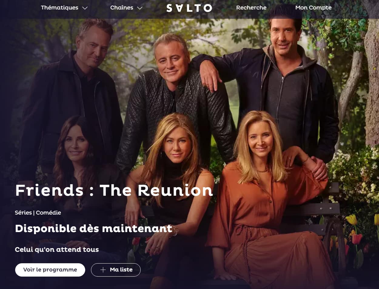 Comment regarder Friends Reunion Salto