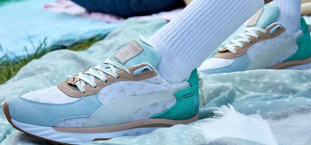 basket puma qui font de la musique