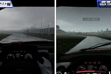 Comparatif vidéo Gran Turismo 7 Forza 7