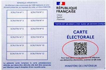 QR Code Carte Electorale