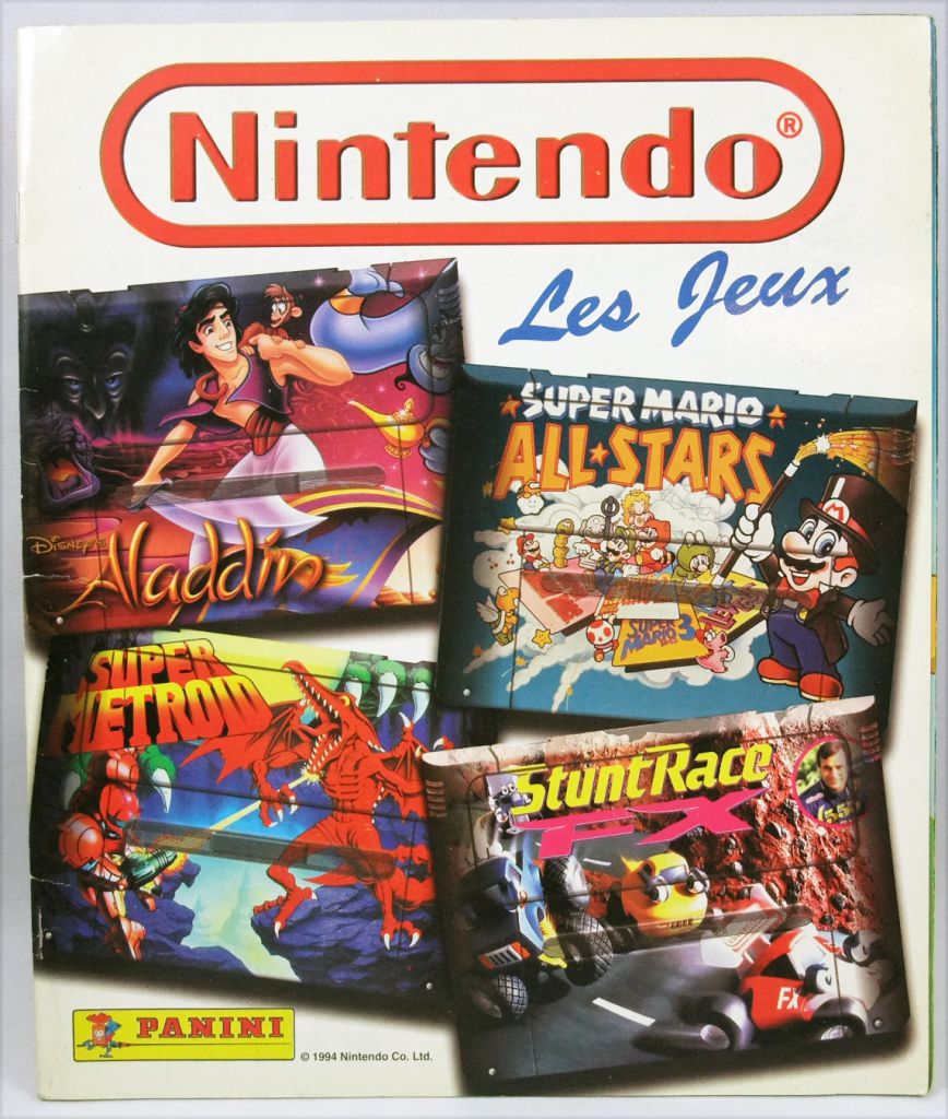 Album Les Jeux Nintendo Panini