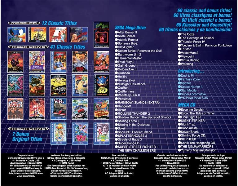 Acheter Mega Drive 2 Mini France Liste