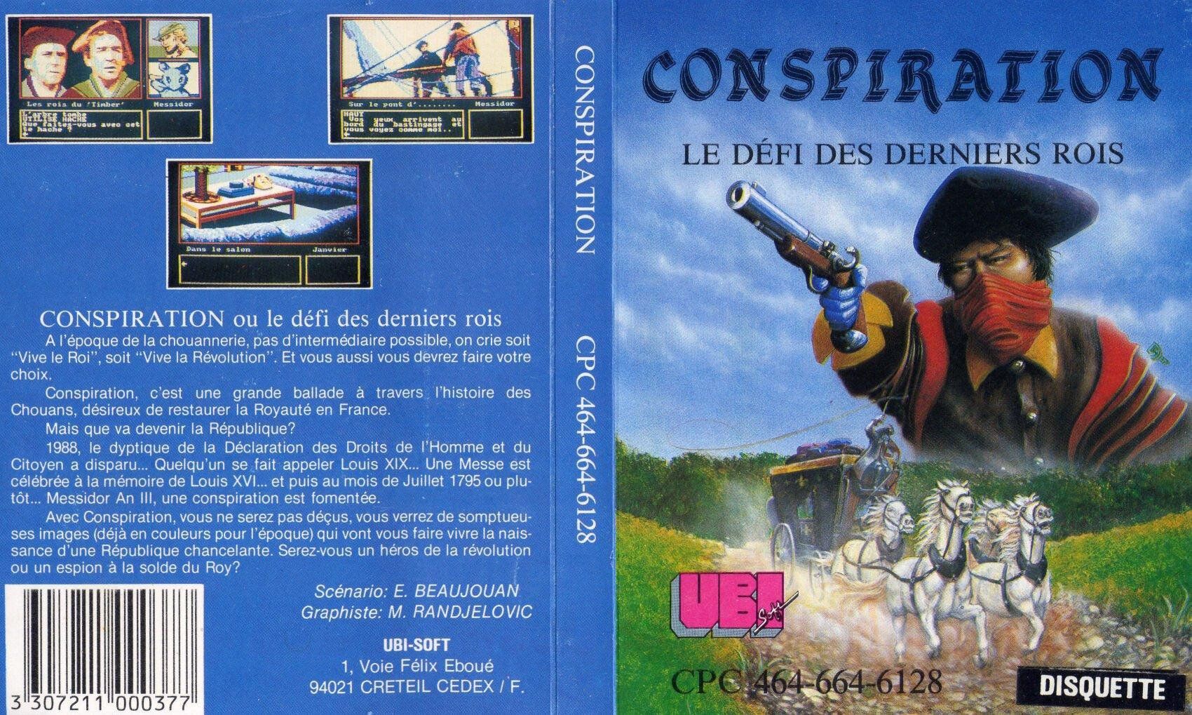 Conspiration An 3 Amstrad