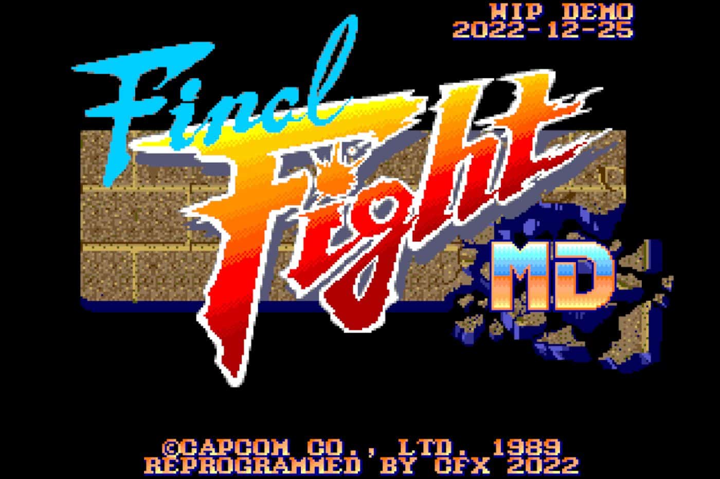 Telecharger Final Fight Mega Drive