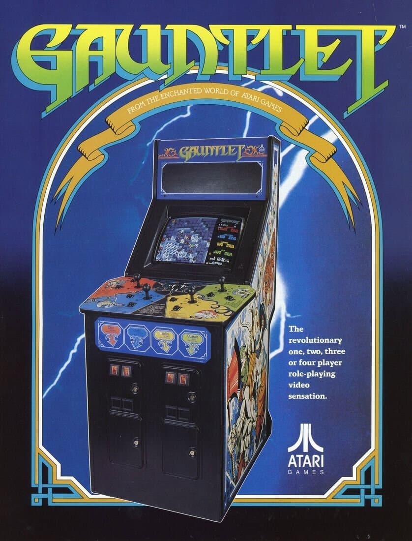 Gauntlet Arcade 1985