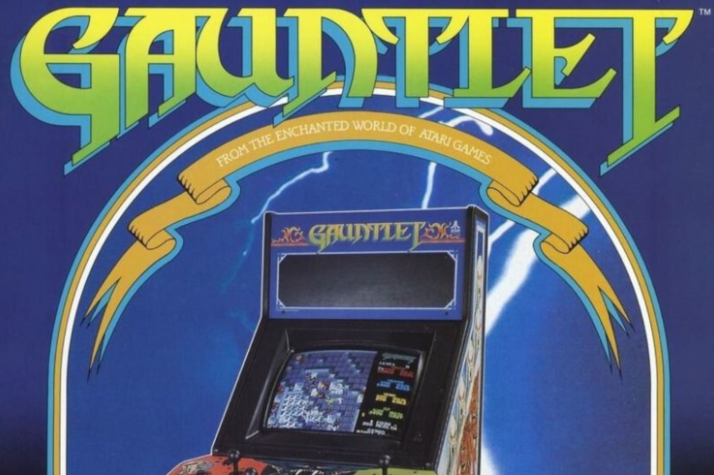 Gauntlet Arcade 1985