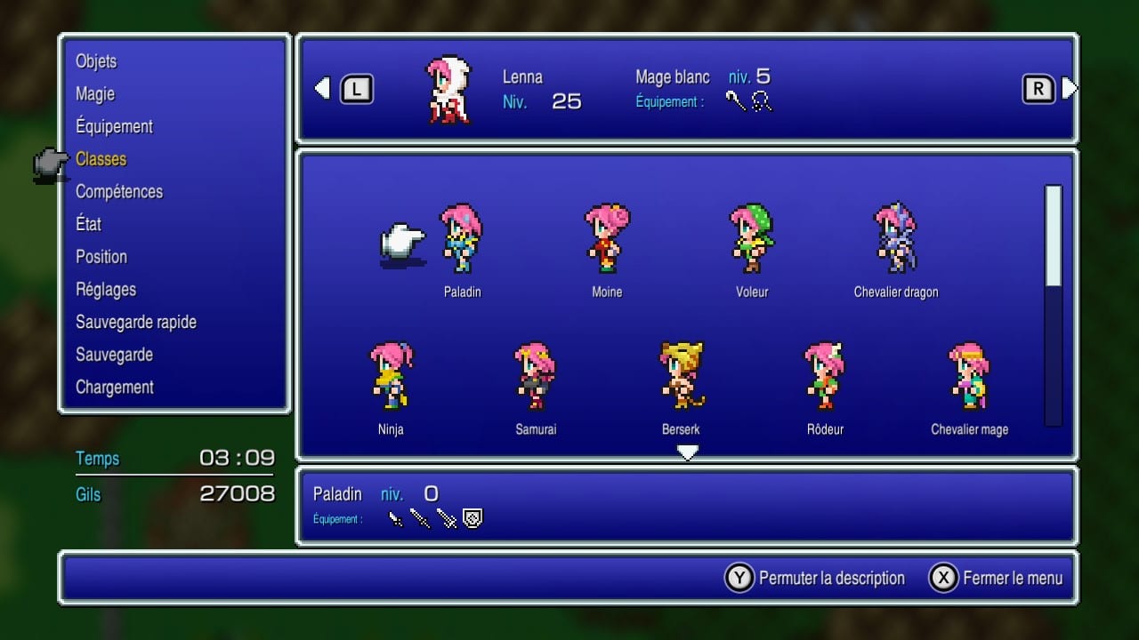 test final fantasy pixel remaster bis