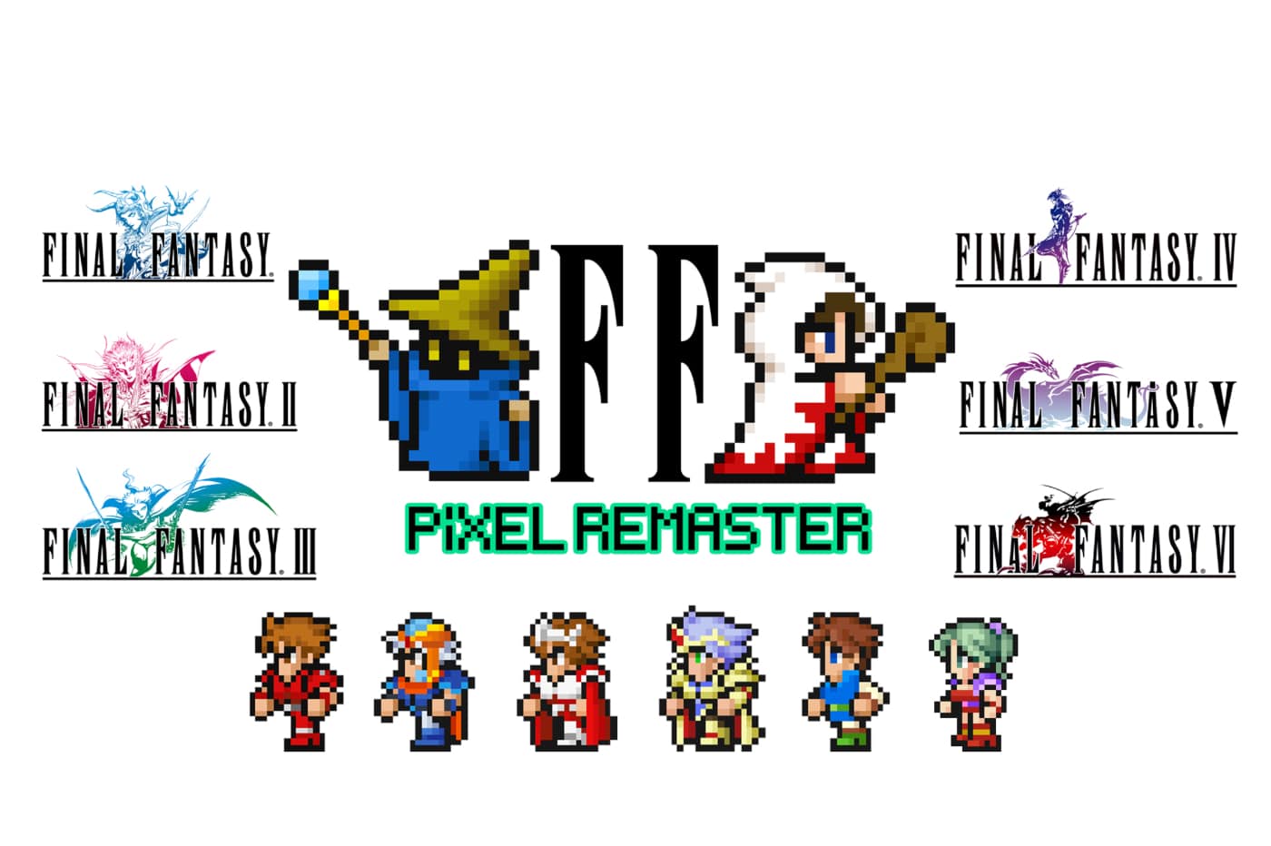 test final fantasy pixel remaster