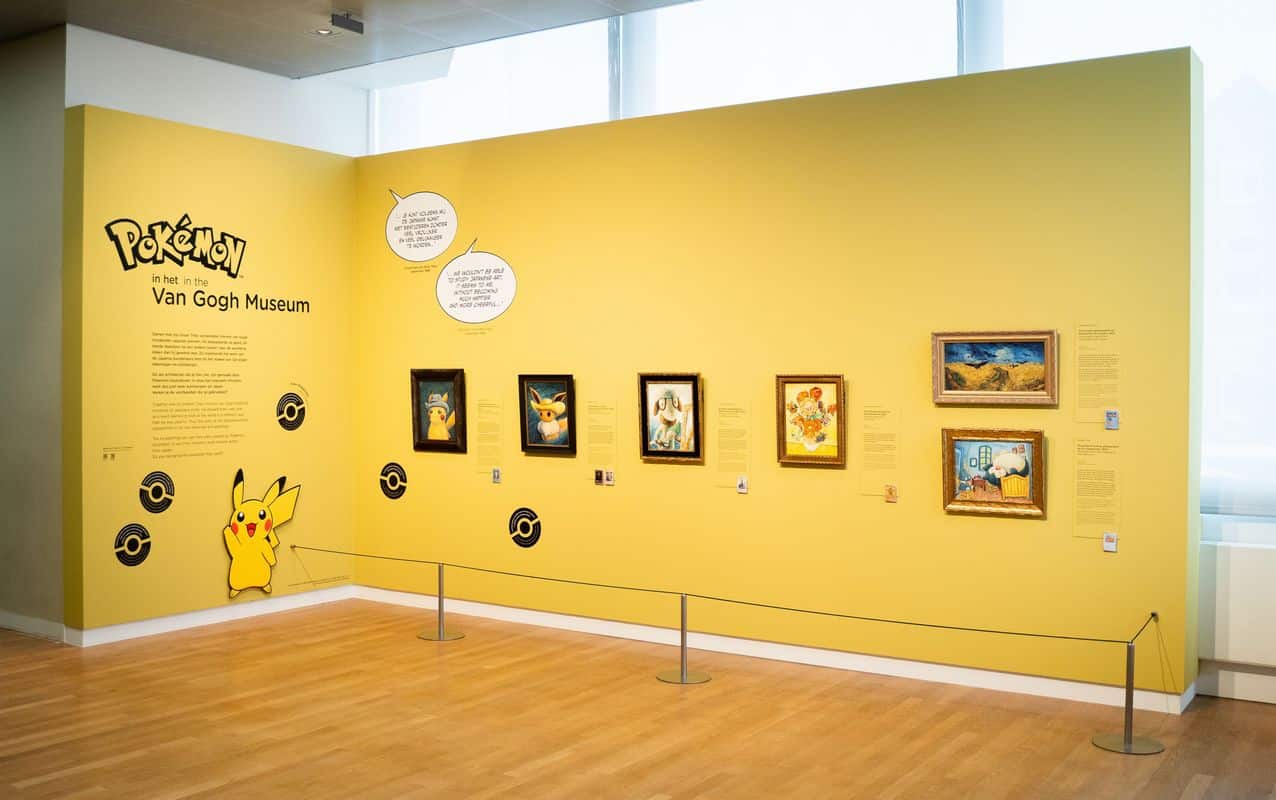 Pikachu x Van Gogh