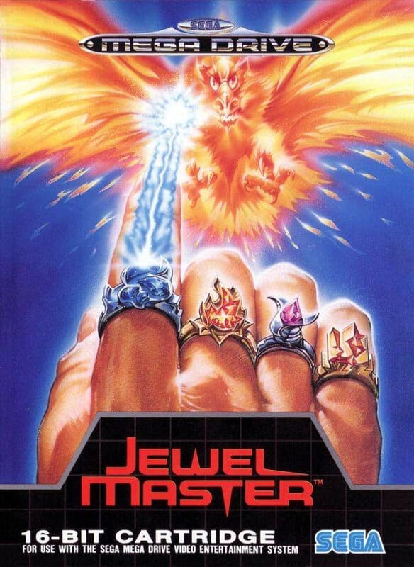 jewel master mega drive boxart