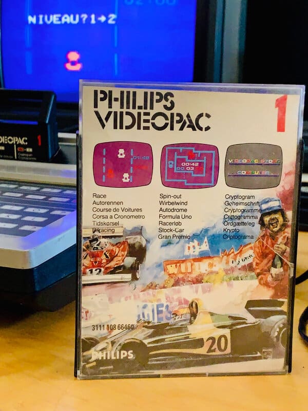 #Rétrogaming : tu te souviens… Race / Spin-Out sur Philips Videopac ?