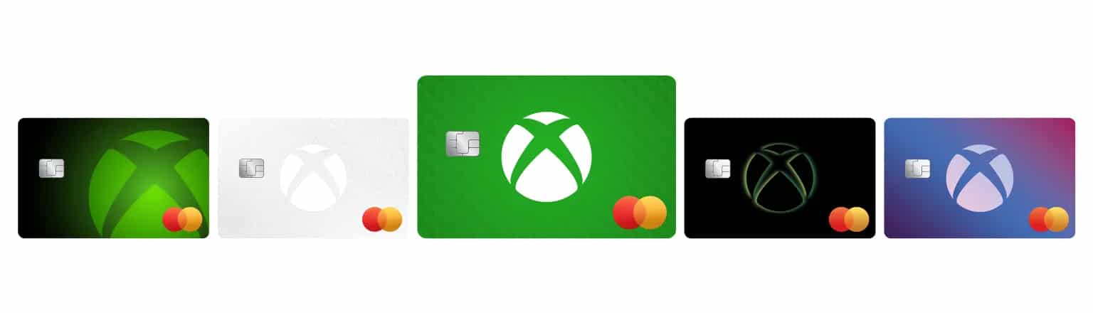 xbox mastercard design