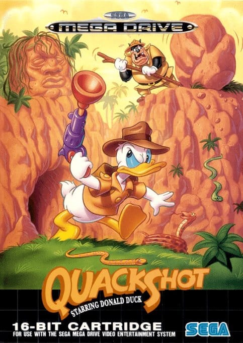 test quackshot mega drive