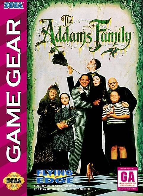 famille adams sega