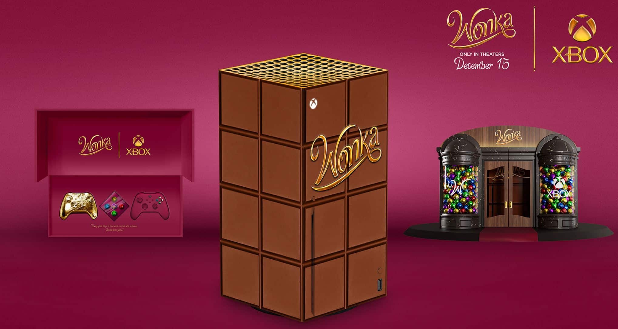 xbox wonka collector chocolat
