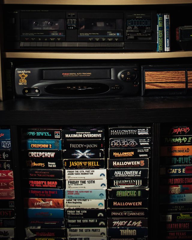 vhs cassettes