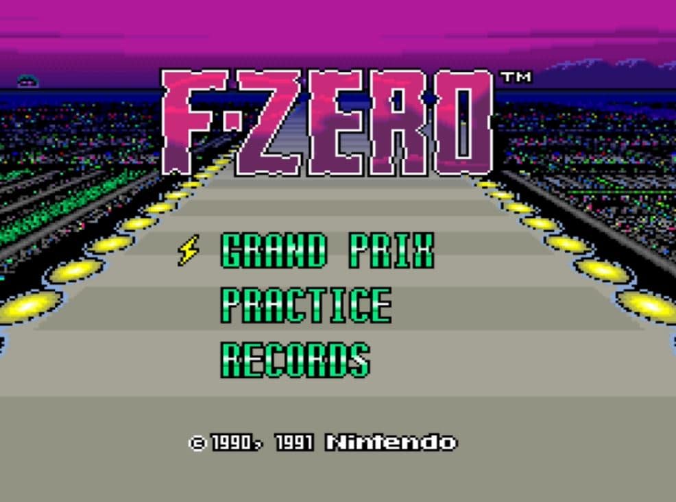 f zero super nintendo