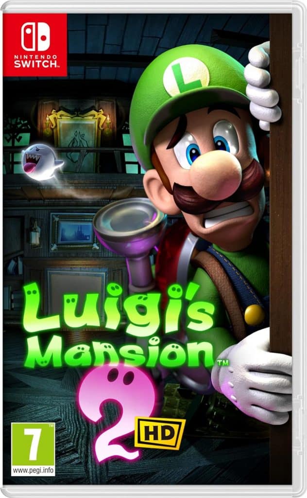 jaquette luigi mansion 2 hd switch