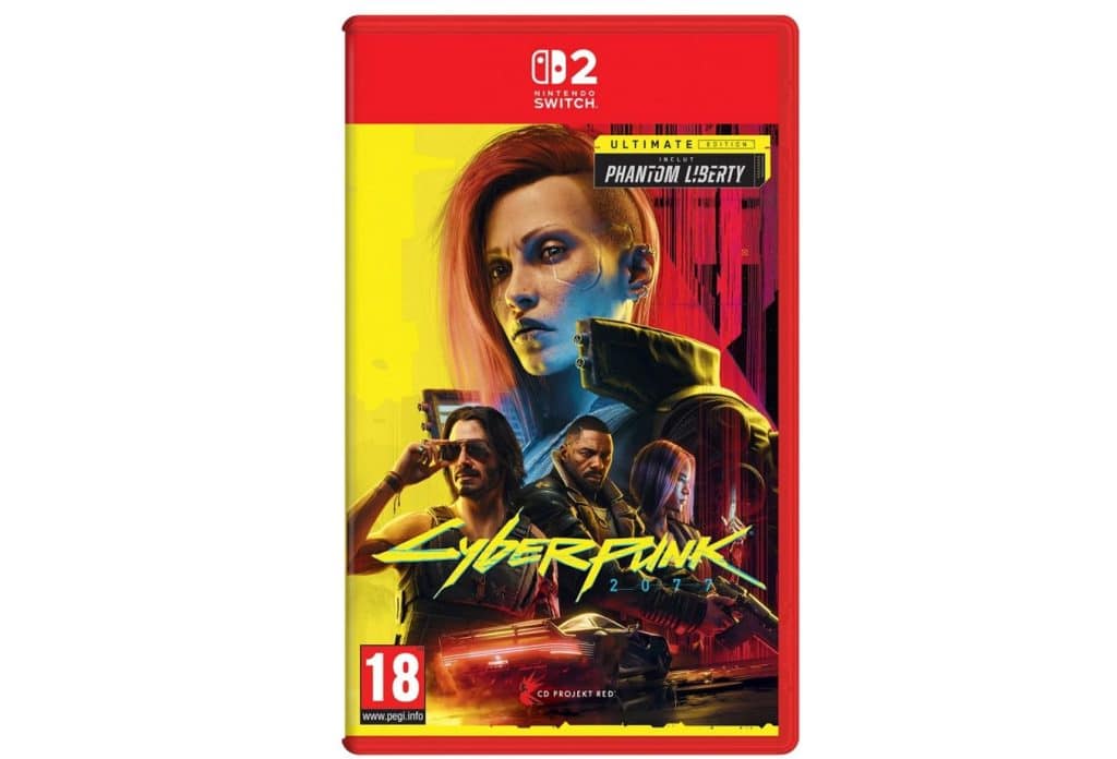 boite cyberpunk nintendo switch 2