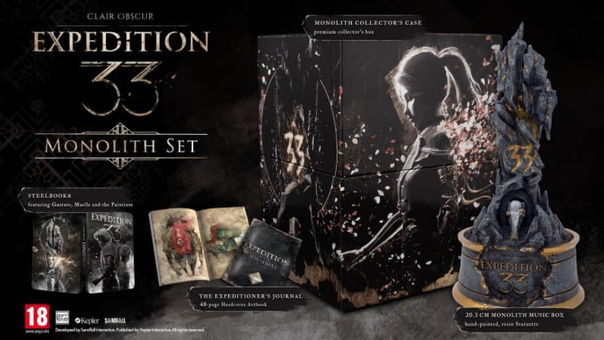 clair obscur collector monolith set