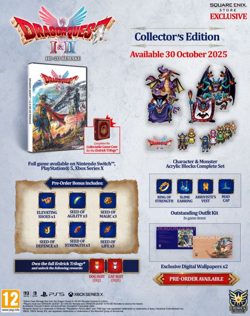 dragon quest 1 2 collector