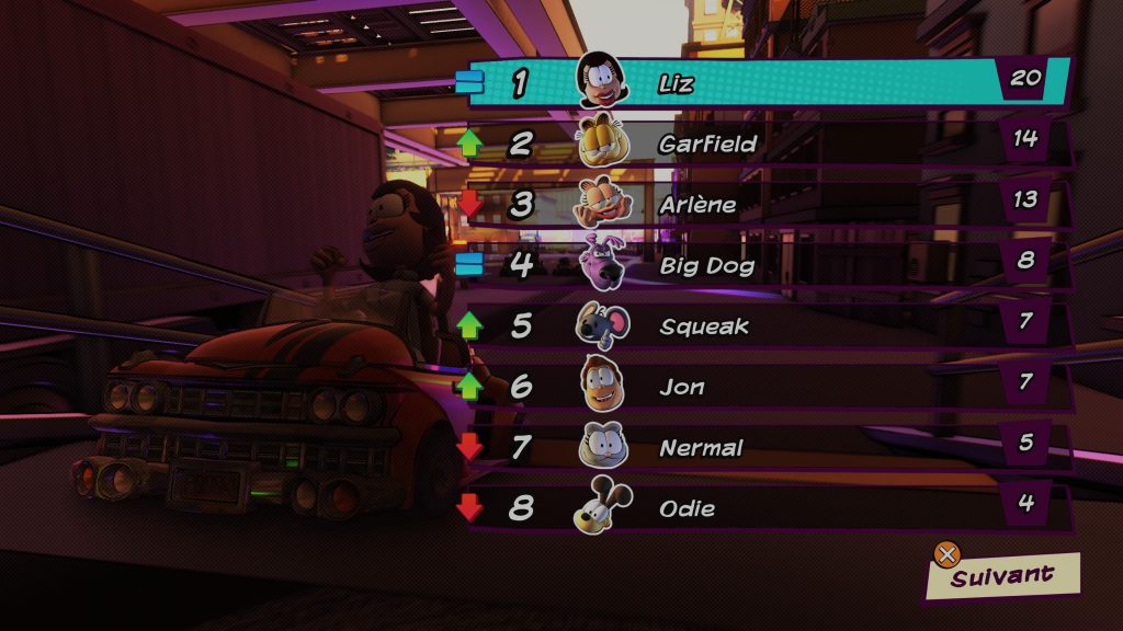 test garfield kart 2