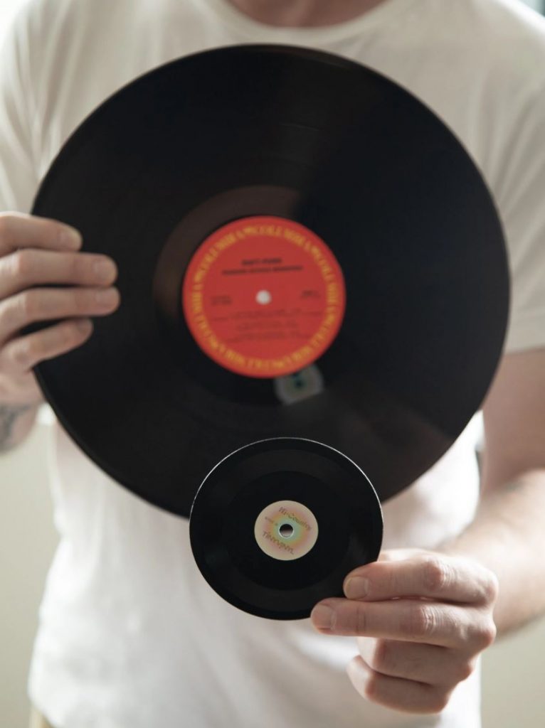 taille tiny vinyl