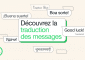traduction messages whatsapp android ios