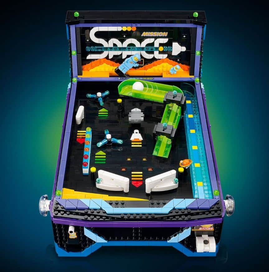 lego pinball flipper