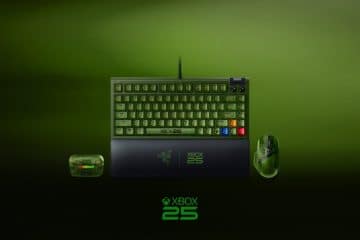 Collection Razer Xbox 25 Vert Translucide