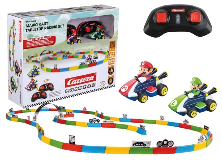 mario kart tabletop racing set