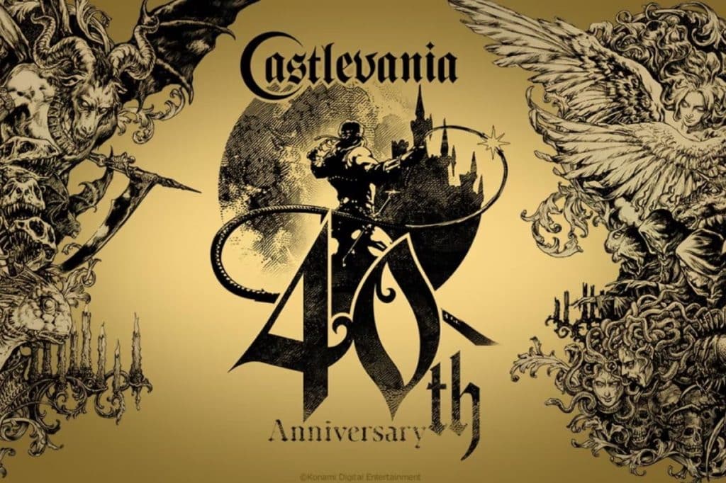 Image d'illustration pour les 40 ans de la série Castlevania de Konami