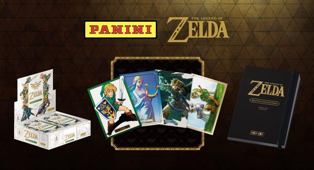 collection cartes panini zelda