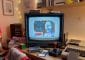 chambre bureau années 1980 avec le jeu Frost Byte sur l'écran