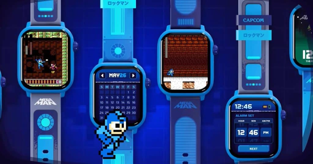 jeu playwatch mega man