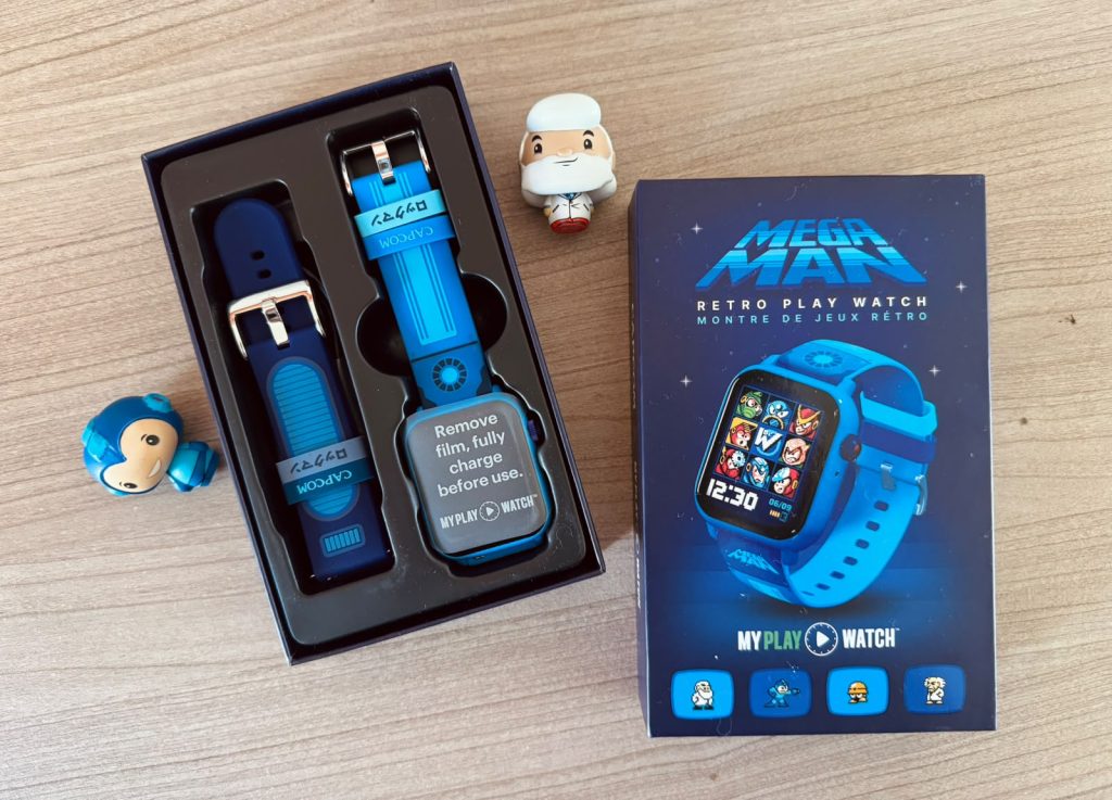 le test de la montre playwatch Mega Man