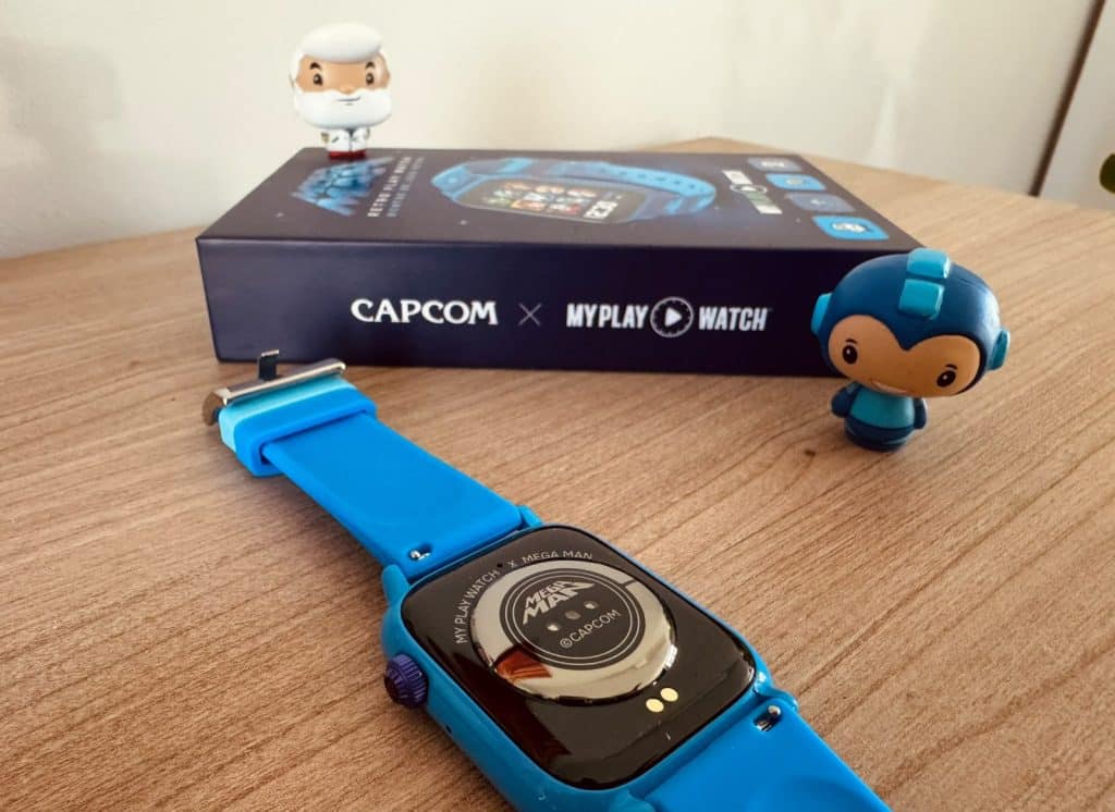 le test de la montre playwatch Mega Man