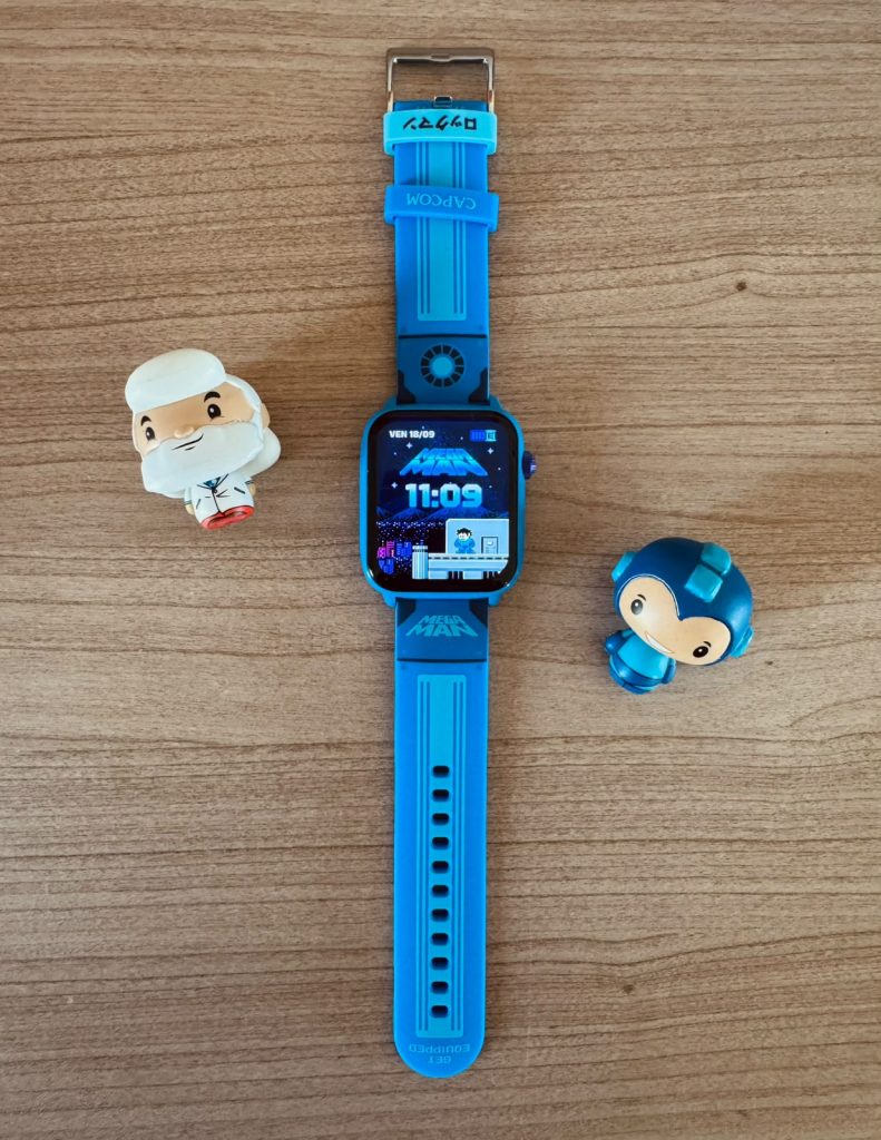 le test de la montre playwatch Mega Man