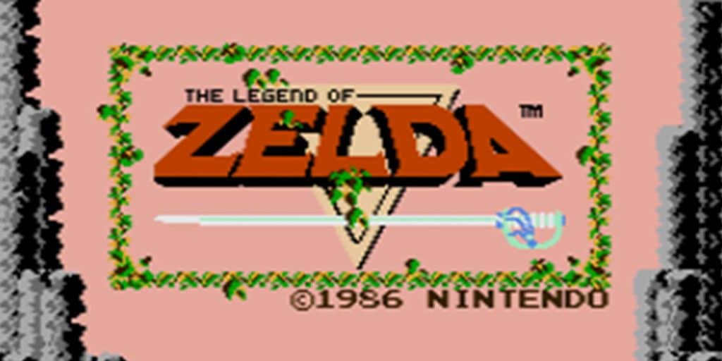 zelda nes intro