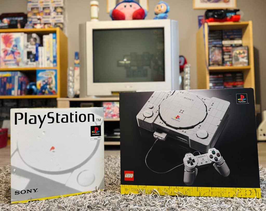 LEGO Playstation packaging